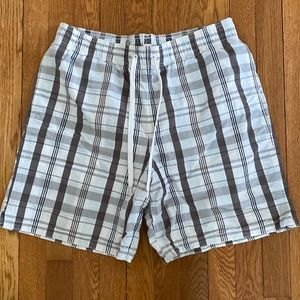 Merona Men’s Plaid Swim Trunks